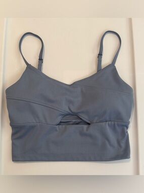 Gilly Hicks Active Recharge Cutout Cami- Blue Size Small